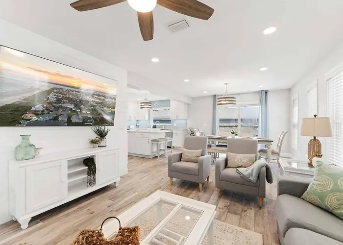Beachside Vilano Lux Arcade Pets 6Min To Historic
